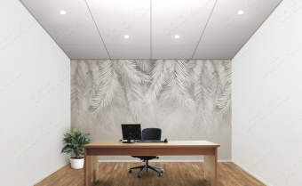 Плита акустическая PANEL SECTOR M 600х600х22мм BASEACOUSTIC (полускрытая система)
